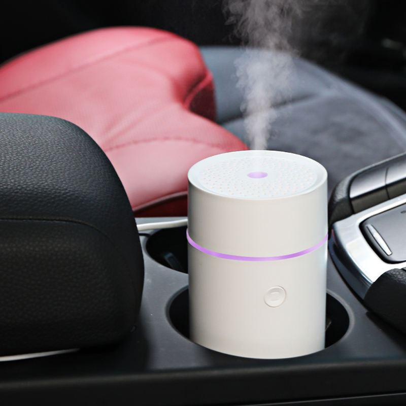 Dropshipping Car Diffuser Aroma Ultrasonic Water Mist Humidifier Lighting Oils Diffuser Car Aroma Diffuer Humidifier